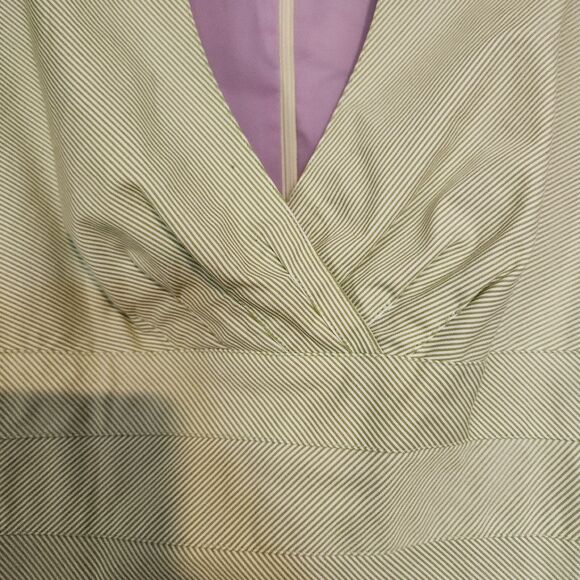 Kay Unger New York Sheath Dress Womens SZ 2 Candy Stripe Y2K Office Corporate - Picture 2 of 5